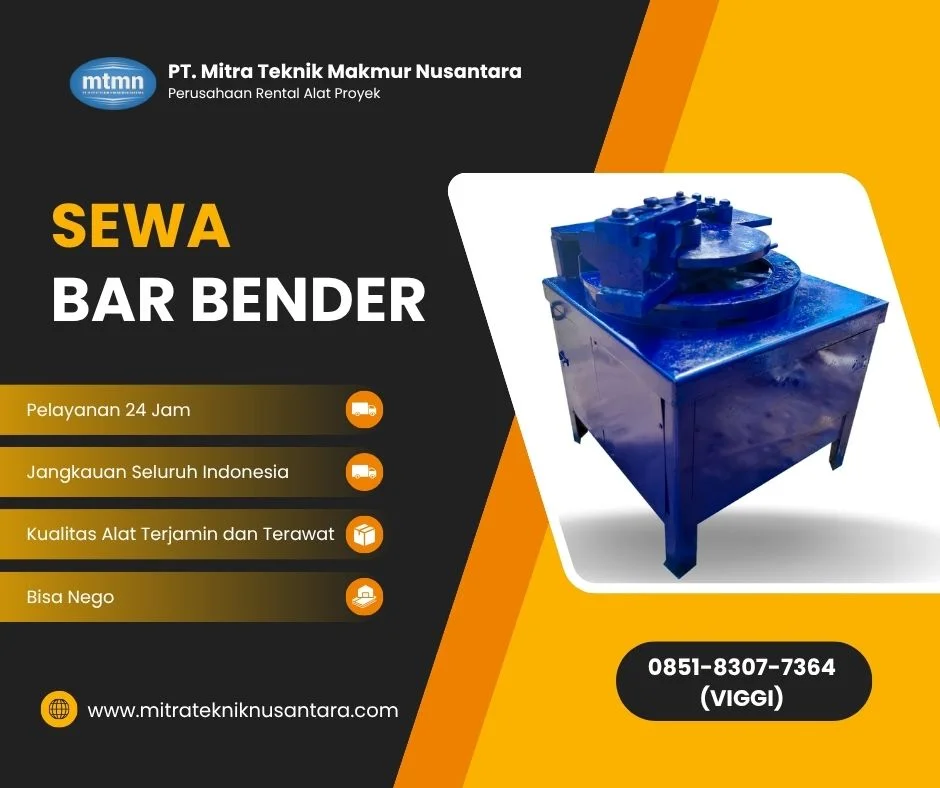 sewa bar bender gresik